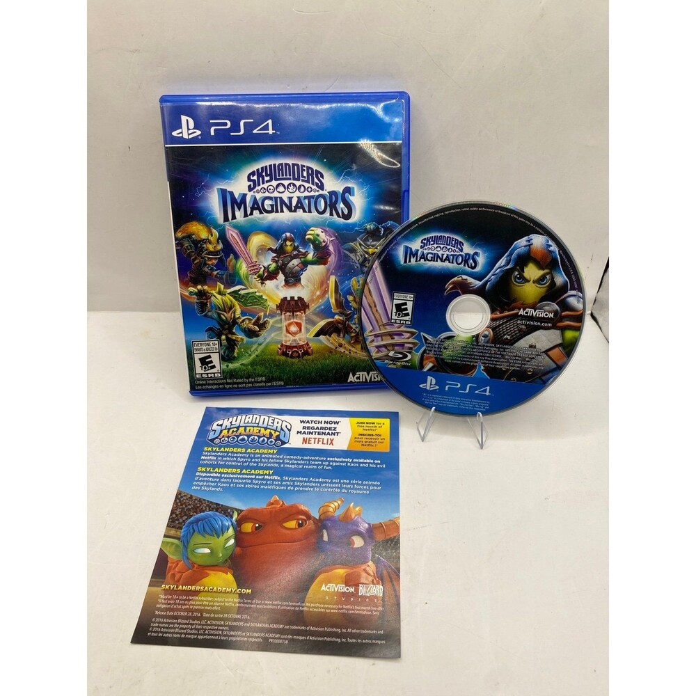 Skylanders Imaginators PS4 CIB W/ Insert - PlayStation 4 rare
